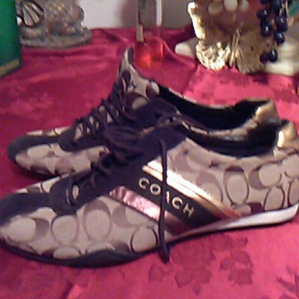Coach sneakers never worn